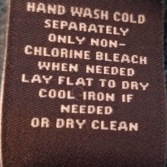 Hart Schaffner Marx Big Man Turquoise Wool Sweater - Picture 8 of 8